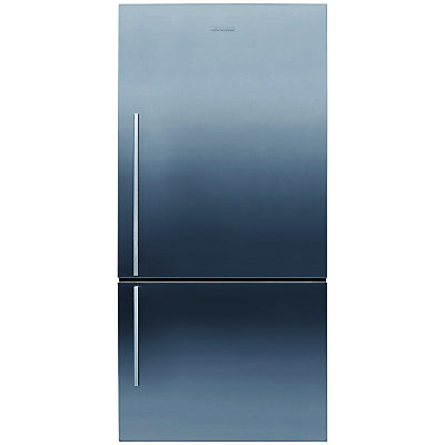 Fisher & Paykel E522BRXFD4 Fridge Freezer, A+ Energy Rating, 80cm Wide, Stainless Steel